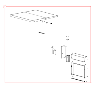Dach inkl.Montagematerial (G-Snack SDX/SMX)